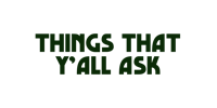 things that you'll ask